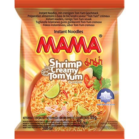 MAMA Instant Noodles Shrimp Creamy Tom Yum 55g