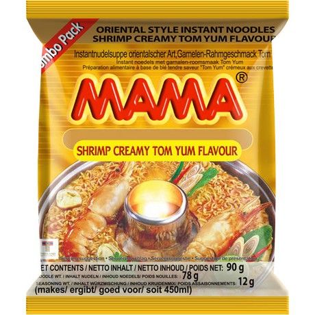 MAMA Instant Noodles Shrimp Creamy Tom Yum 90g