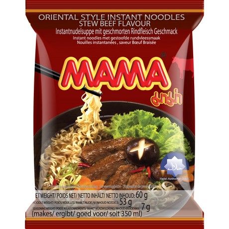 MAMA Instant Noodles Stew Beef 60g