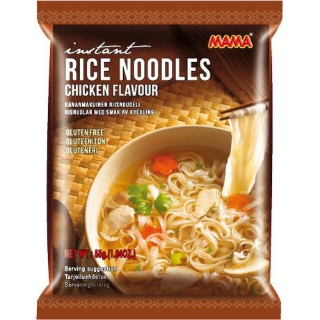 MAMA Instant Rice Noodles Chicken 55g
