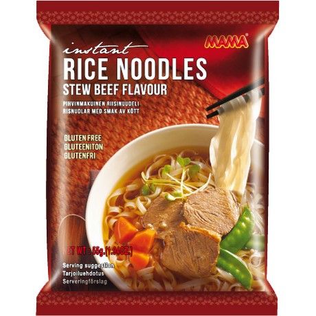 MAMA Instant Rice Noodles Stew Beef 55g