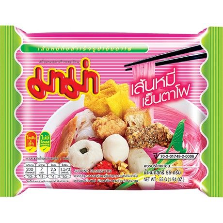 MAMA Instant Rice Vermicelli Yentafo 55g
