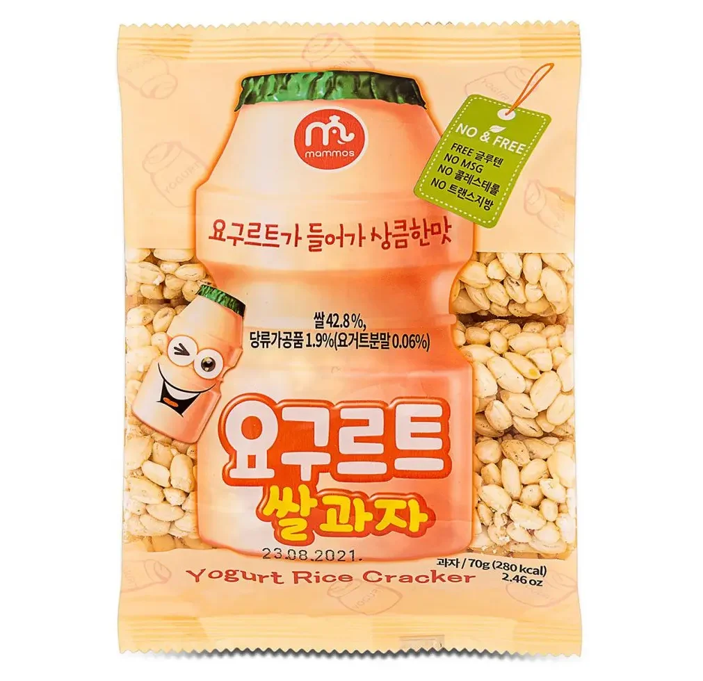 MAMMOS Rice Crackers Yoghurt 70g
