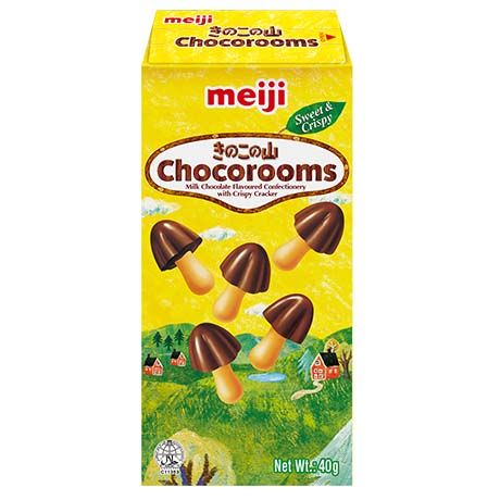 MEIJI Chocolate Biscuits Chocorooms 40g