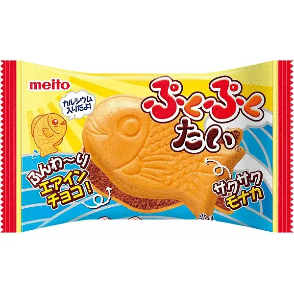 MEITO Puku Puku Tai Choco Monaka 16,5g