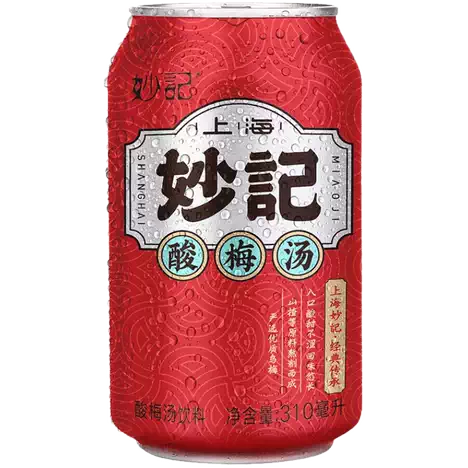 MIAOJI Smoked Plum Fruit Juice Drink (Can) 310ml