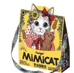 MIMICAT Butter Cheese Biscuits Butter Coffee Flavor 128g