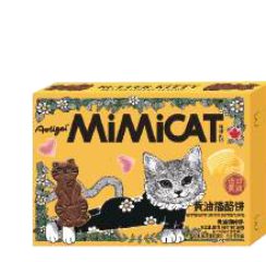 MIMICAT Butter Cheese Biscuits Butter Coffee Flavor 40g