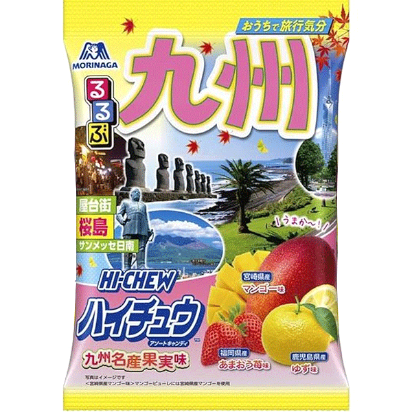 MORINAGA Hi-Chew Rurubu Kyushu Specialty Fruit 86g