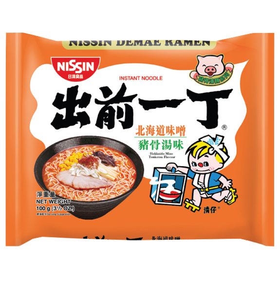 NISSIN Ramen Hokkaido Miso Tonkotsu 100g