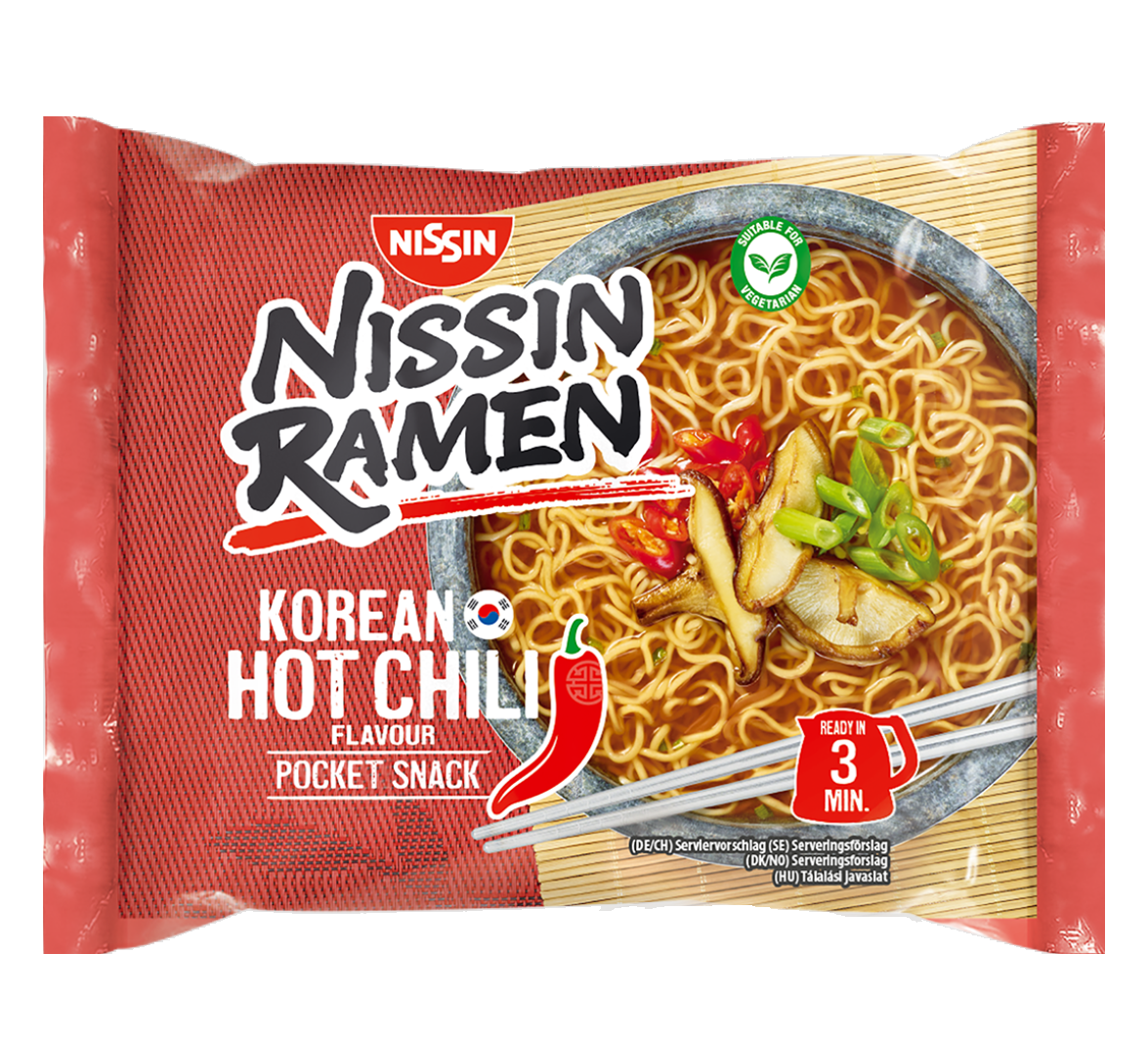 NISSIN Ramen Korean Hot Chili 65,2g