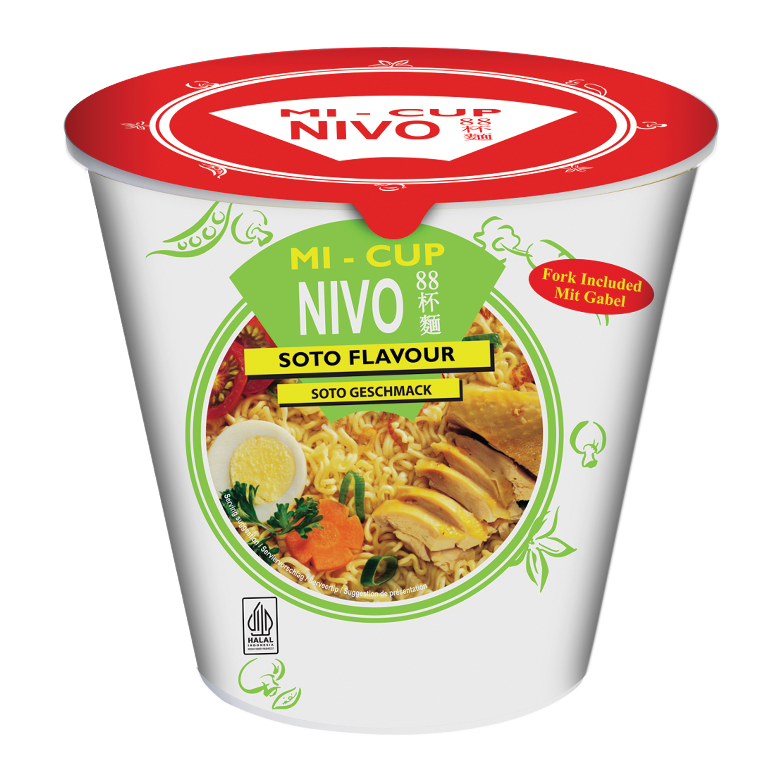NIVO88 Instant Cup Noodle Soto Chicken 65g