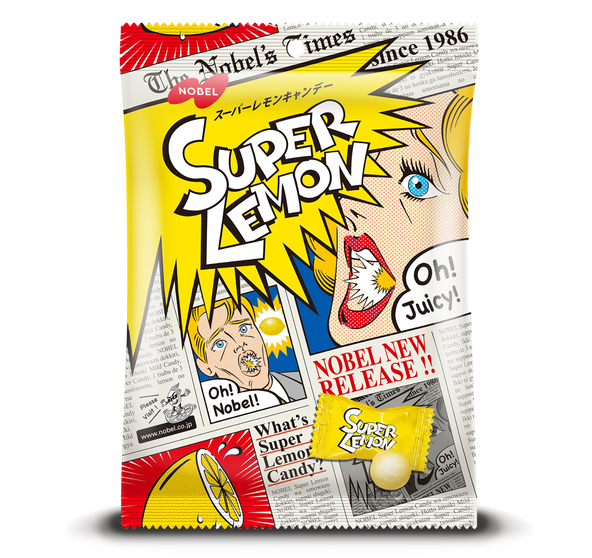 NOBEL Super Lemon Candy 80g