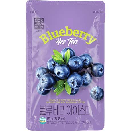 NOKCHAWON Ice Tea Drink Blueberry 170ml