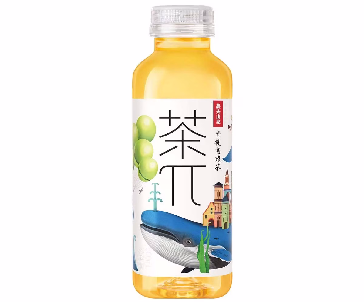 NONGFU SPRING Oolong Tea With Green Grape 500ml