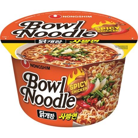 NONGSHIM Instant Noodles Chicken Spicy Bowl 100g