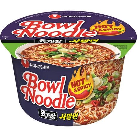 NONGSHIM Instant Noodles Hot & Spicy Bowl 100g