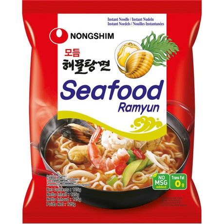 NONGSHIM Instant Noodles Seafood Ramyun 125g