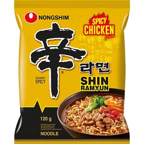 NONGSHIM Instant Noodles Shin Ramyun Chicken 120g