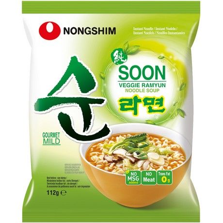 NONGSHIM Instant Noodles Soon Veggie Ramyun 112g