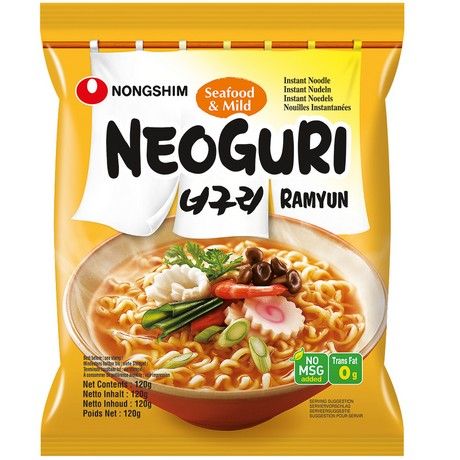 NONGSHIM Neoguri Ramyun Mild Seafood 120g