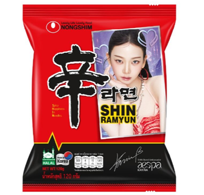 NONGSHIM Shin Ramen x Aespa 120g