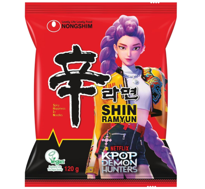 NONGSHIM Shin Ramen K-Pop Demon Hunters Edition 120g