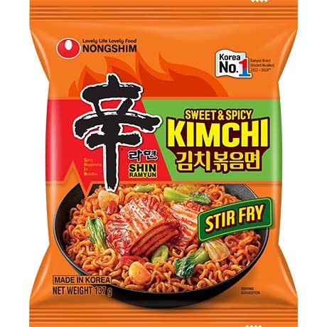 NONGSHIM Shin Ramyun Kimchi Stir-Fry 137g