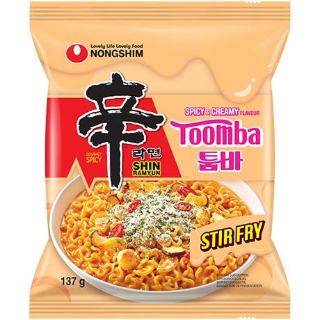 NONGSHIM Shin Ramyun Toomba (Spicy & Creamy) 137g