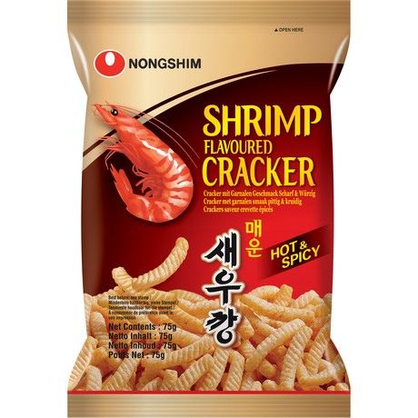 NONGSHIM Shrimp Cracker Hot 75g