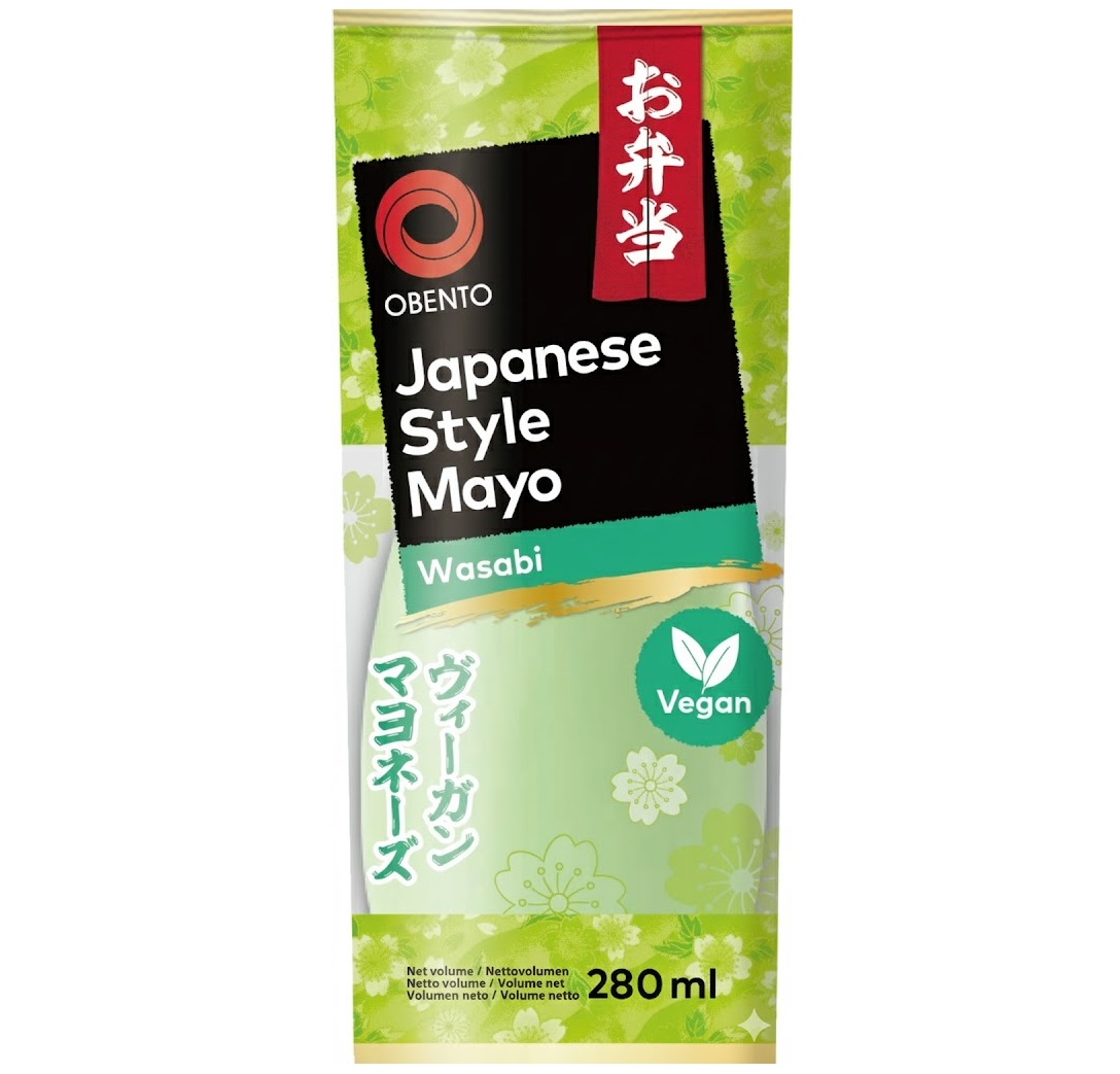 OBENTO Japanese Style Vegan Wasabi Mayo 280ml