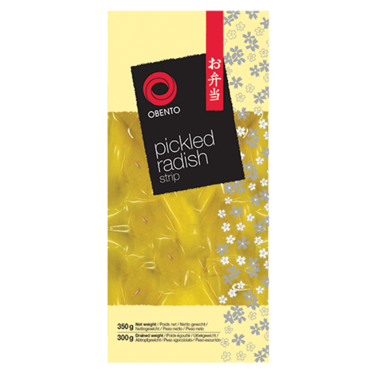 OBENTO Pickled Radish Strip 350g