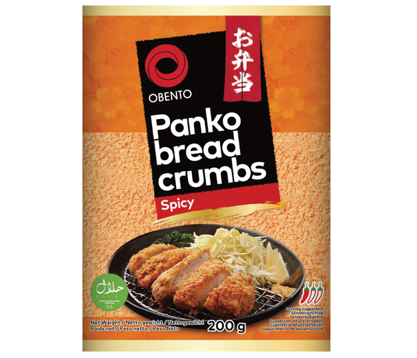 OBENTO Spicy Panko Breadcrumbs 200g