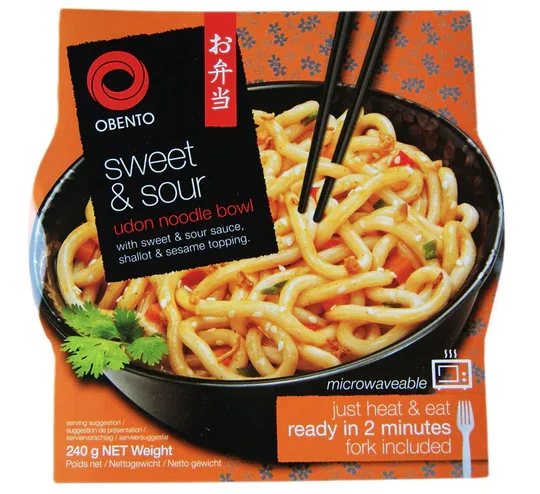 OBENTO Sweet & Sour Udon Noodle Bowl 240g