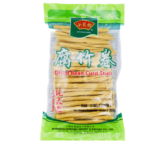 OCTOBER WING Bean Curd Roll Dried 300g