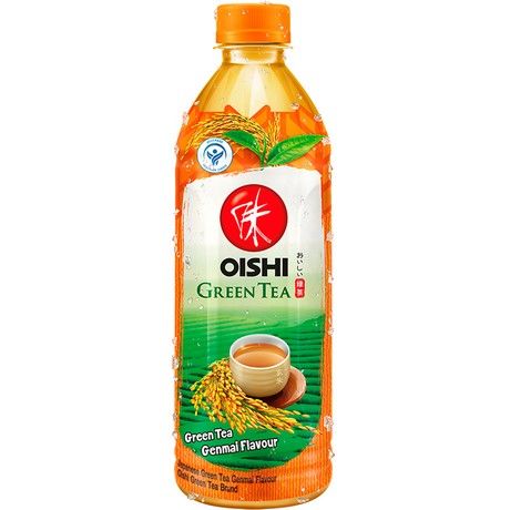 OISHI Green Tea Drink Genmai 500ml
