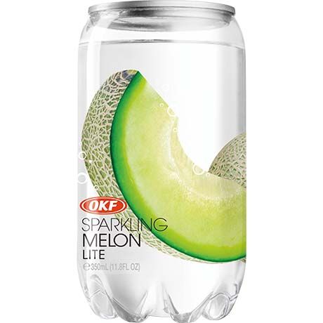 OKF Sparkling Drink Melon Can 350ml