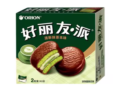 ORION Choco Pie Matcha Flavour (2szt) 72g