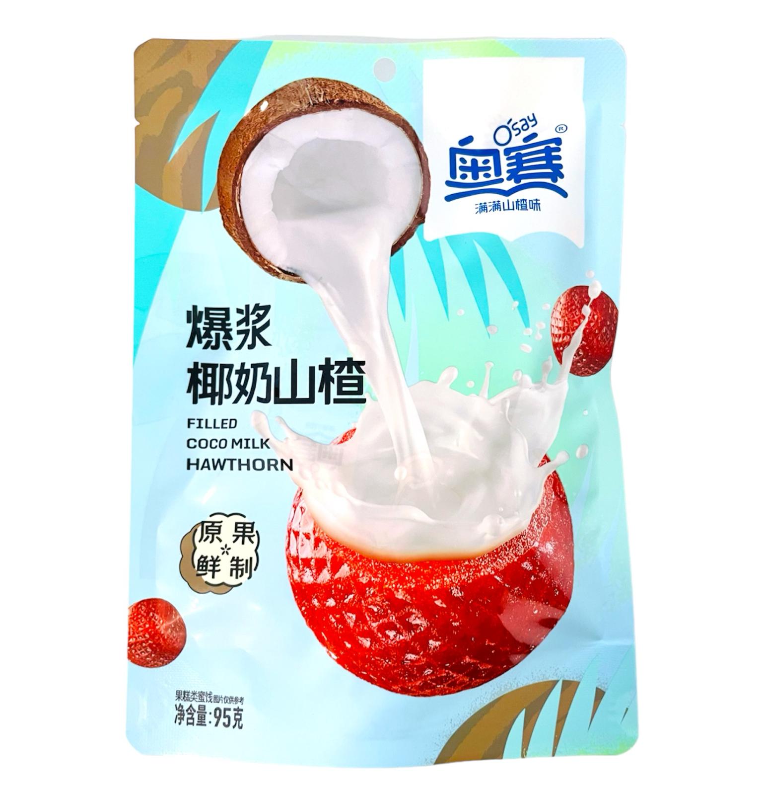 O'SAY Coconut Milk Stuffed Hawthorn 95g