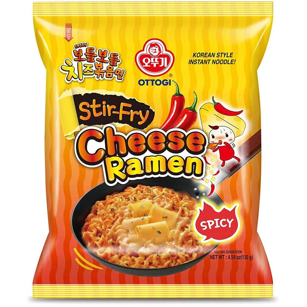 OTTOGI Bogeul Bogeul Cheese Ramen Spicy 111g