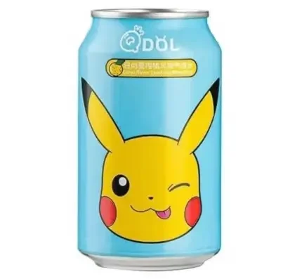 QDOL Pokemon Sparkling Water Citrus 330ml
