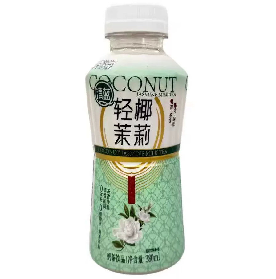 QINGLAN Coconut Jasmine Milk Tea Drink 380ml
