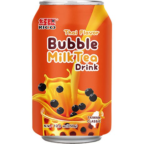 RICO Bubble Milk Tea Drink Thai Flavor 350ml
