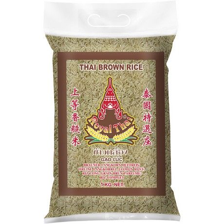 ROYAL THAI RICE Brown Rice 1kg