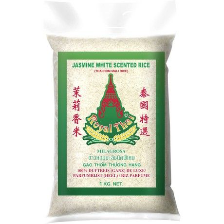 ROYAL THAI RICE Jasmine Rice Scented White 1kg