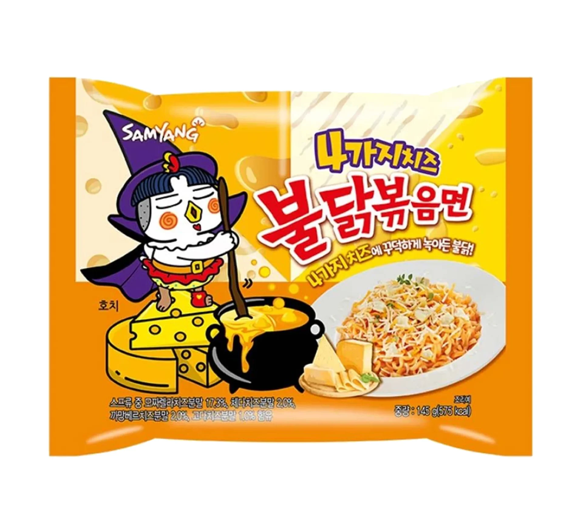 SAMYANG Buldak 4 Cheese Hot Chicken Ramen 120g