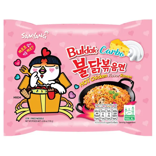 SAMYANG Buldak Chicken Carbonara 140g