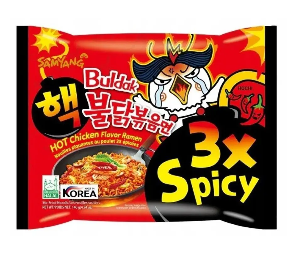 SAMYANG Buldak Chicken 3x Spicy 140g