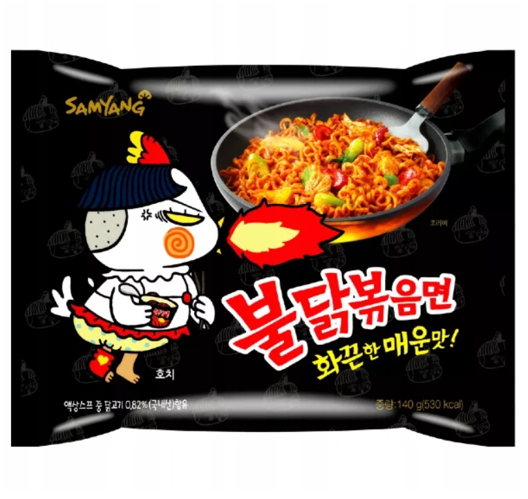 SAMYANG Buldak Chicken Fried Noodle Black 140g