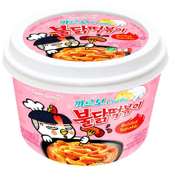 SAMYANG Buldak Hot Chicken Tteokbokki Carbonara 179g